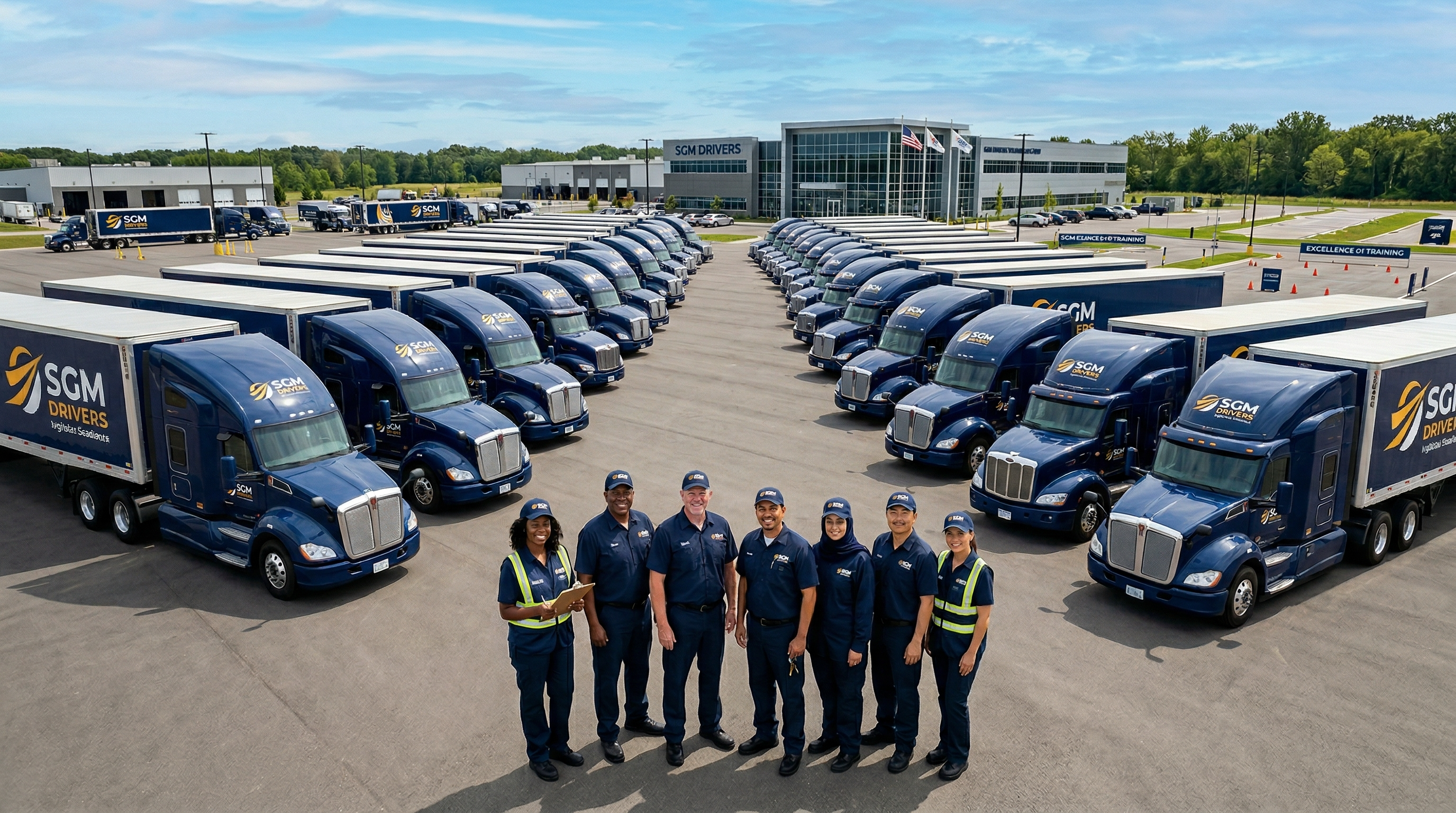 SGM Drivers professional team – UK HGV recruitment specialists